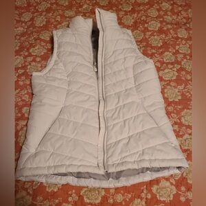 Women's Dick’s Sport Good (DSG) White Quilted Vest